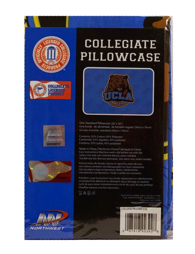 NCAA UCLA Bruins Pillowcase