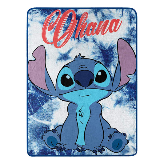 Lilo and Stitch "Ohana" Super Plush Throw