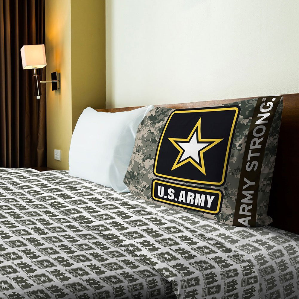 Northwest US Army Armed Forces Twin Sheet Set (Salute Series)