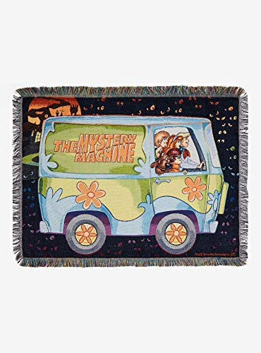 Scooby Doo Mystery Woven Tapestry Throw