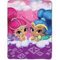 Shimmer and Shine 'Cloud Crusin' Plush Throw
