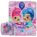 Shimmer and Shine 'Star Power' Drawstring Tote and Throw Set