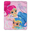 Shimmer and Shine "Dream Tight" Reversible Silk Touch Throw
