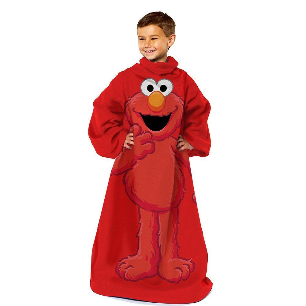 Sesame Street 'Elmo' Comfy Throw Blanket w/Sleeves
