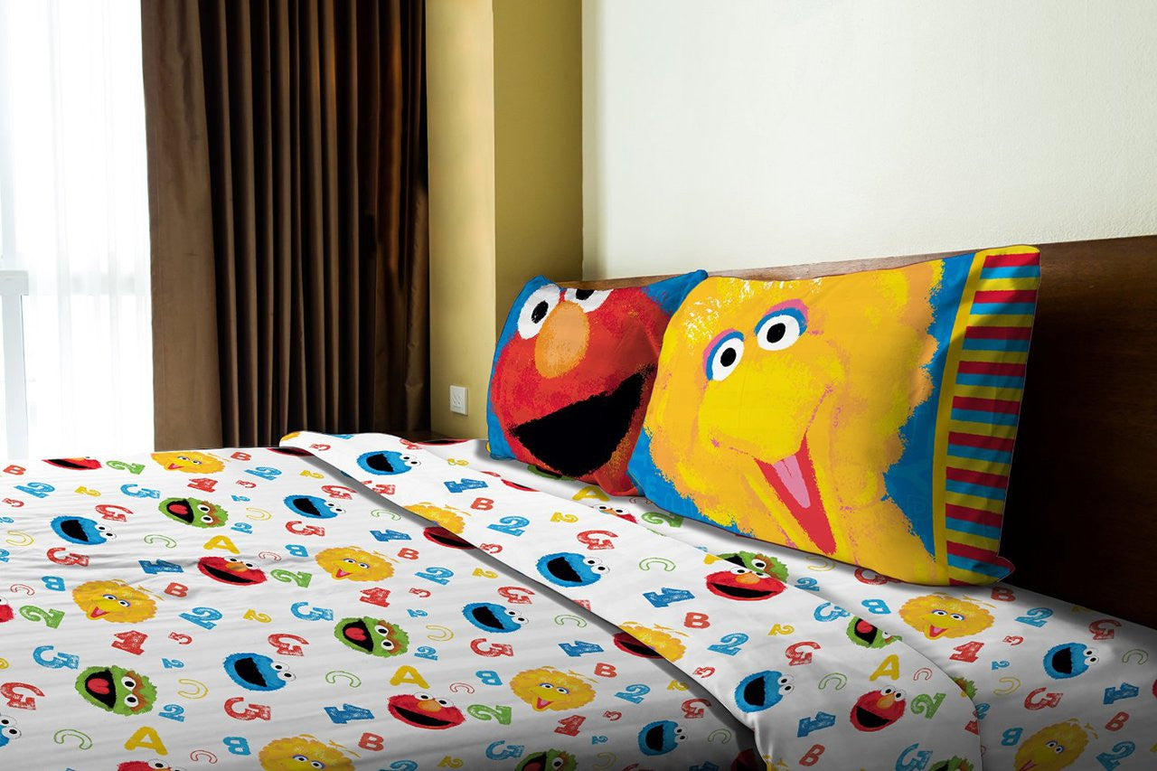 Sesame Street Twin Sheet Set