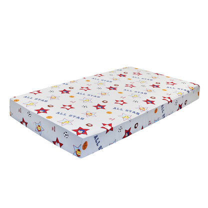 EVERYDAY KIDS 4 Piece Toddler Bedding Set - Jungle Sports