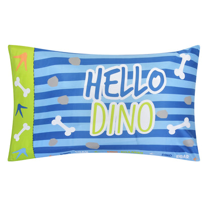 Everyday Kids 2 Piece Dinosaur Toddler Sheets Set