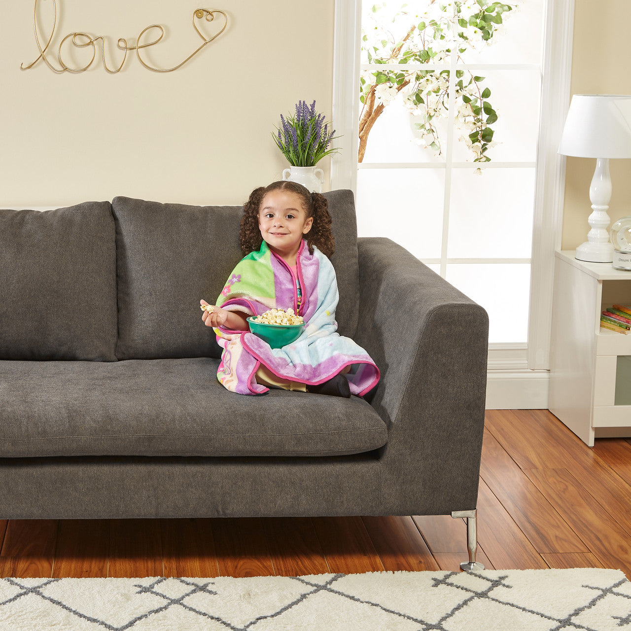 Everyday Kids Toddler Throw Blanket - Princess Storyland