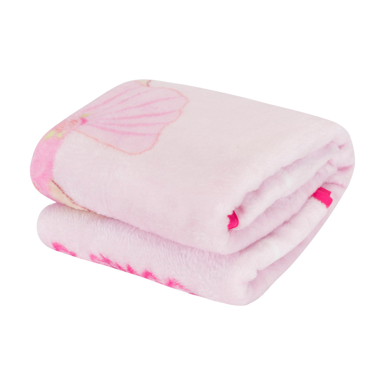 EVERYDAY KIDS Toddler Throw Blanket - Ballerina Born to Dance