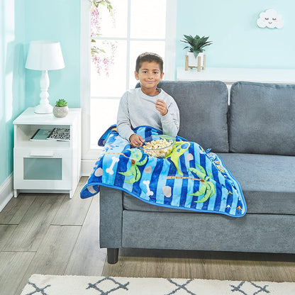 Everyday Kids Dinosaur Blanket