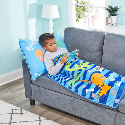 Everyday Kids Dinosaur Blanket