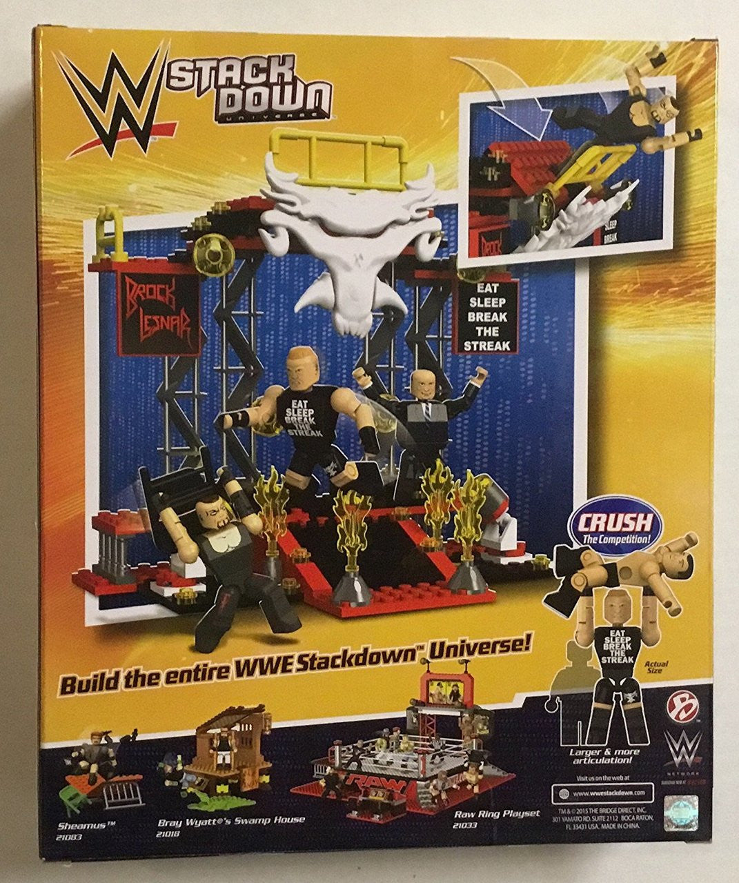 WWE StackDown Universe Brock Lesnar's Entrance Playset