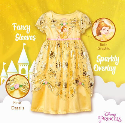 Disney Girls’ Little Princess Fantasy Gown, Gorgeous Belle