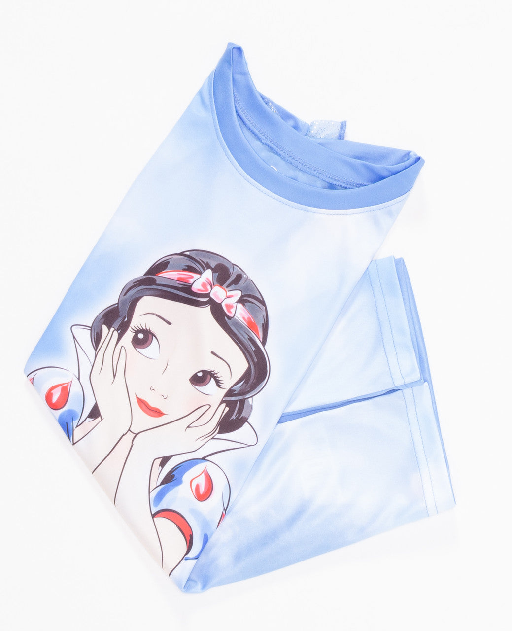 Disney Snow White Girls Blue Nightgown Sleepwear
