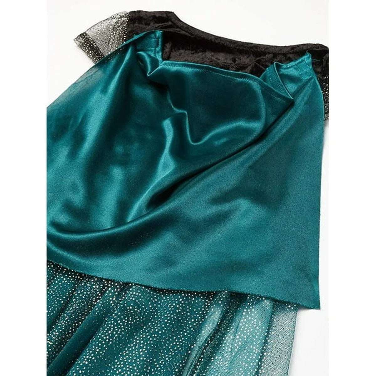 Disney Frozen Anna Girls Nightgown Sleepwear with Shimmer Tulle Overlay
