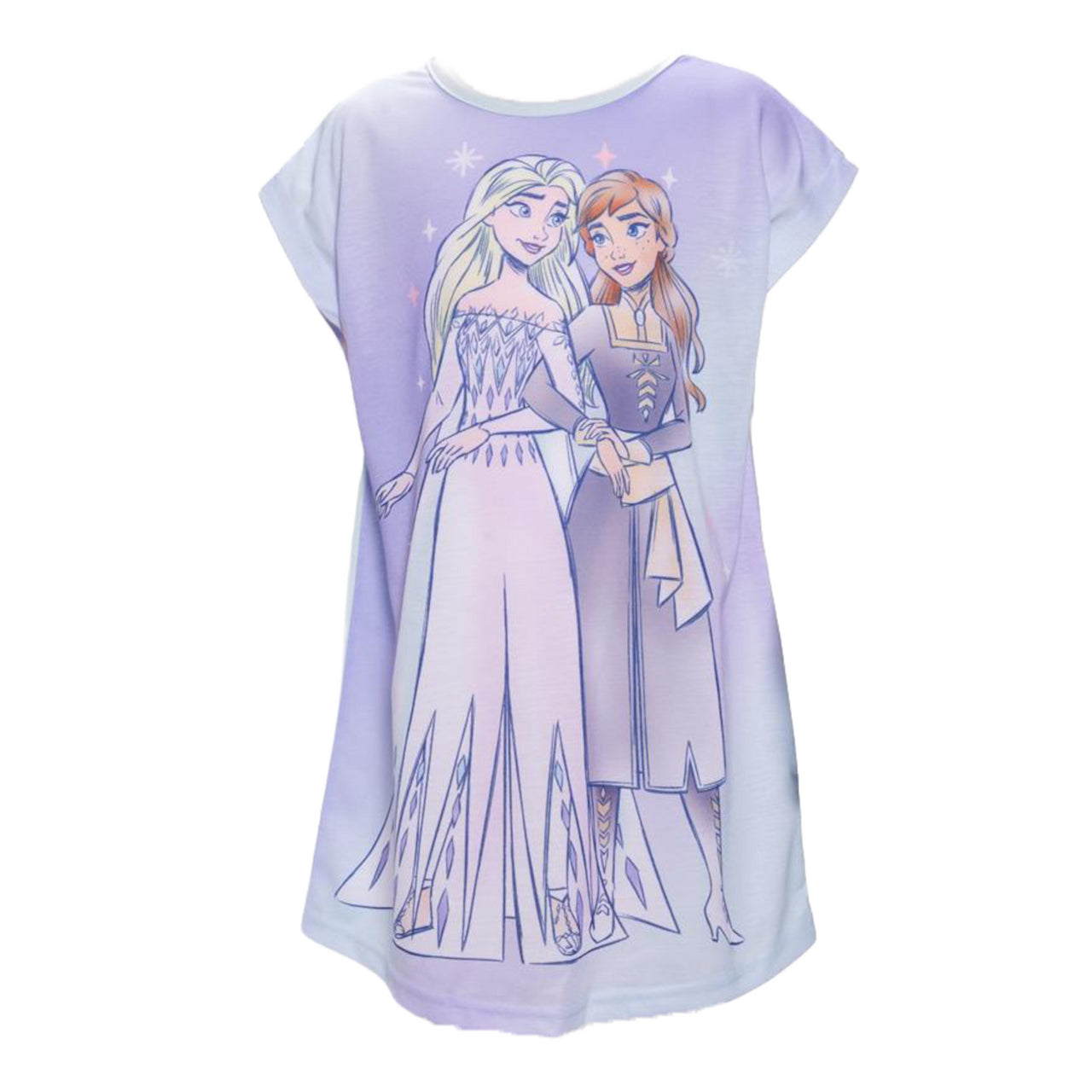Disney Frozen Little Girls’ One-Piece Elsa & Anna Nightgown