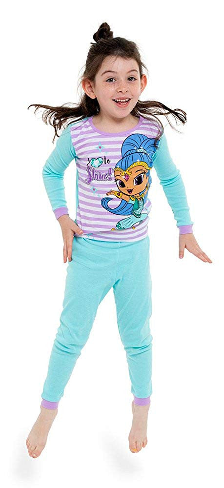 Shimmer and Shine 4-Piece Pajama Set - Size 8