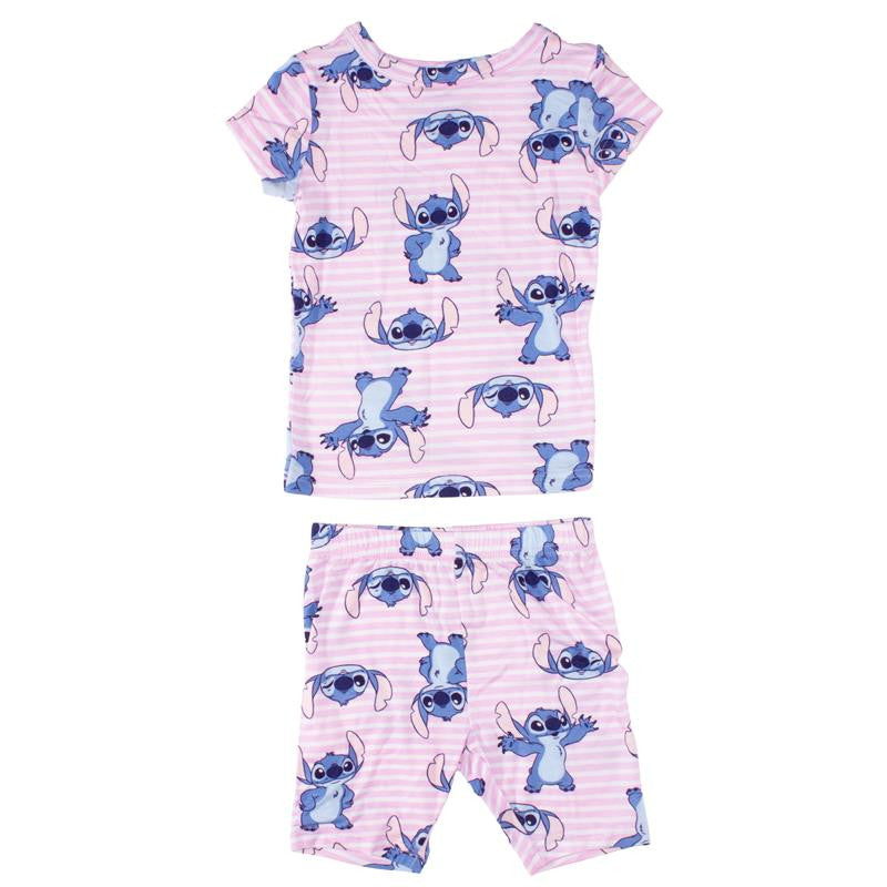 Lilo & Stitch Girls "Stitch Wink" 2-Piece Pajama Top & Pajama Shorts Set