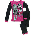Monster High Girl's Thermal Pajamas Set, Size 6