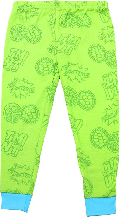 Ninja Turtle Boys 4 Piece Snug Fit Pajama Set
