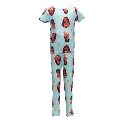 Disney Moana 2 Toddler Girls Ocean Sisters 4-Piece Pajama Set