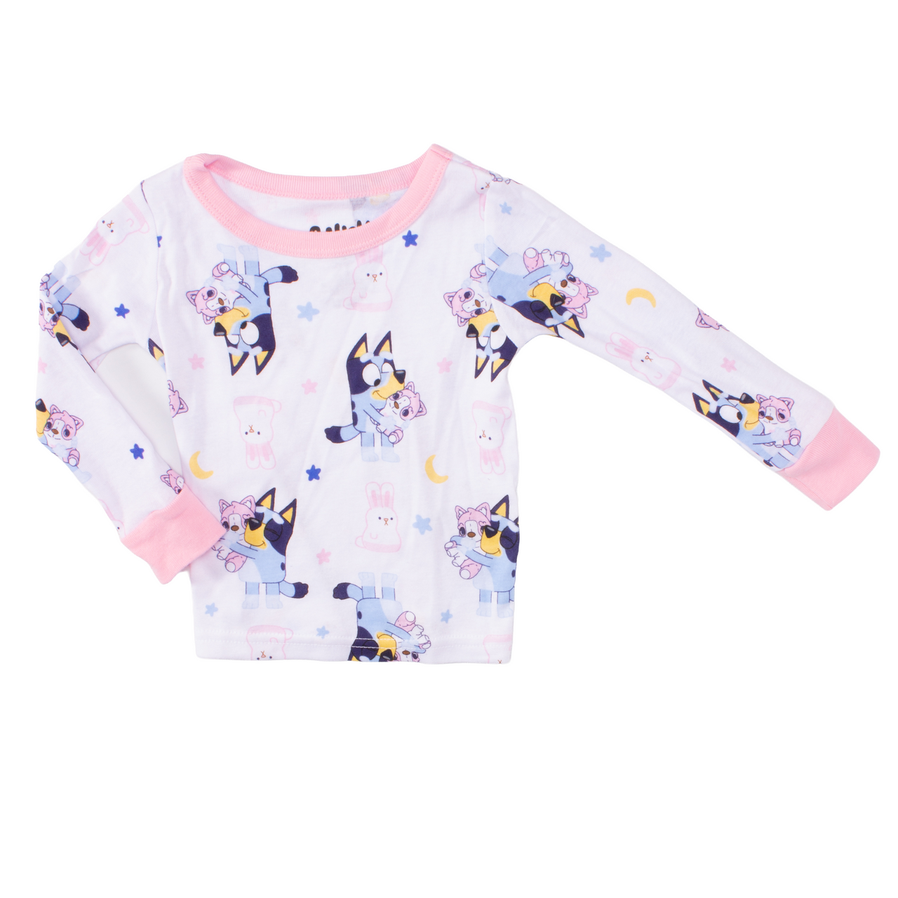 Bluey Girls 4-Piece Long Sleeve Pajama Set