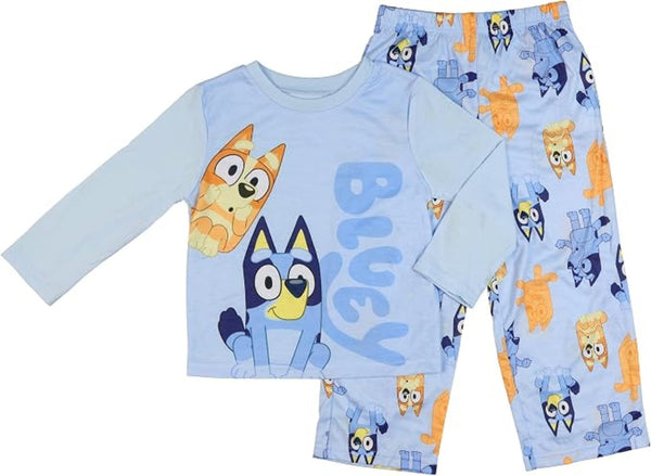 Bluey Toddler Boys 2-Piece Long Sleeve Pajama Set