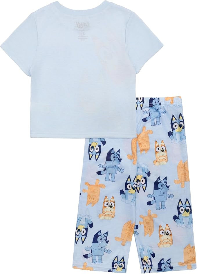 Bluey Toddler Boys 2-Piece Short Sleeve Pajama Set
