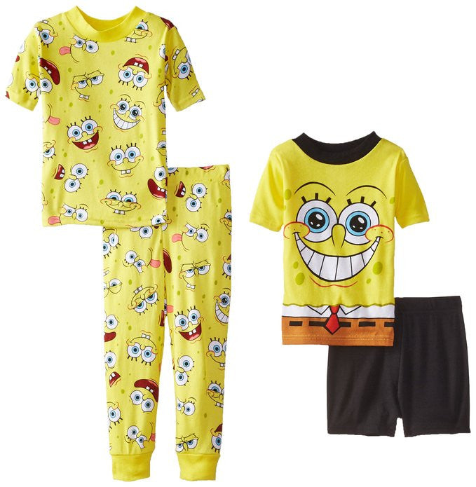 SpongeBob Squarepants Boys' 2pk Pajama Set - 8