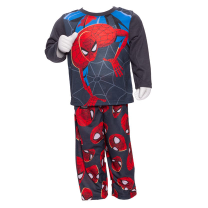 Marvel Spider-Man Crawling Hero 2-Piece Toddler Boys  Pajama Set
