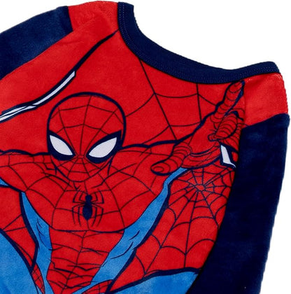 Marvel Spider-Man Boys 2-Piece Pajama Set – Long Sleeve Top and Pants Sleepwear