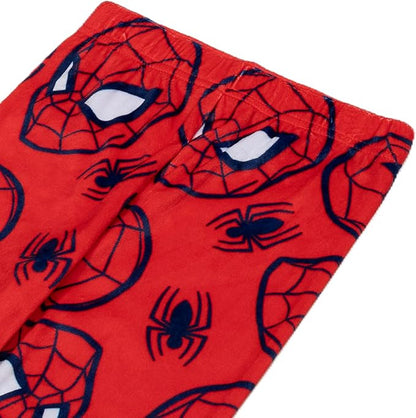 Marvel Spider-Man Boys 2-Piece Pajama Set – Long Sleeve Top and Pants Sleepwear
