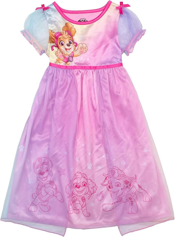 Paw Patrol Girls Fantasy Gown Nightgown