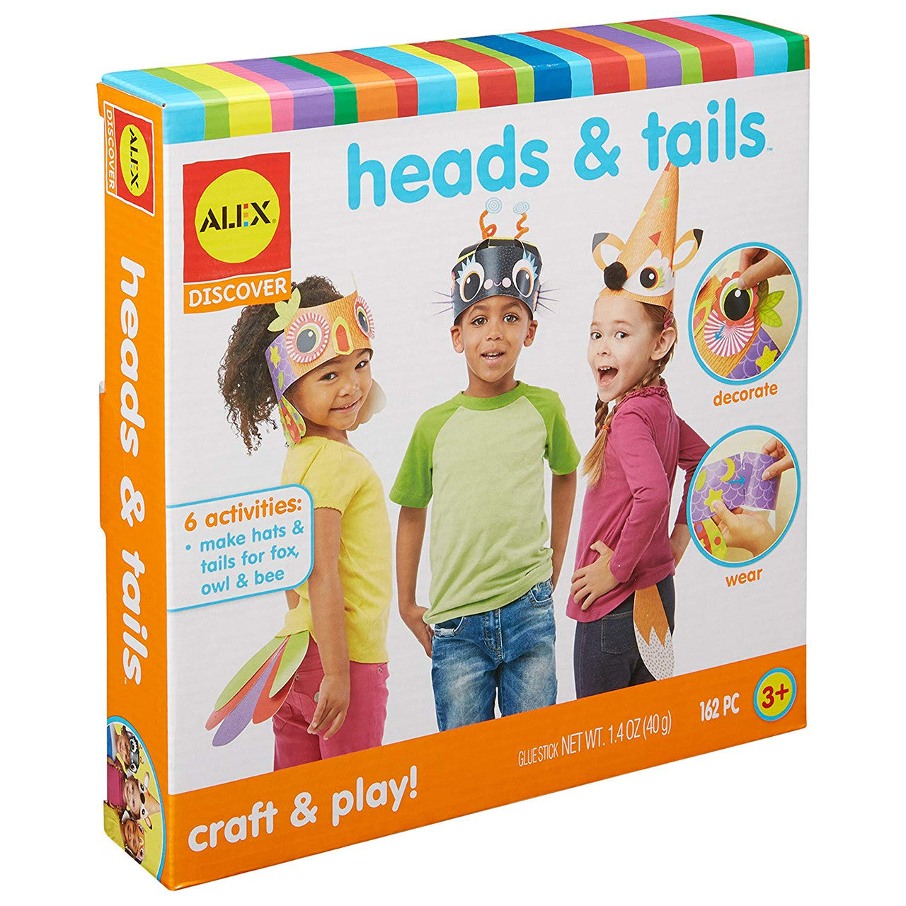 ALEX Discover Heads and Tails Craft Kit