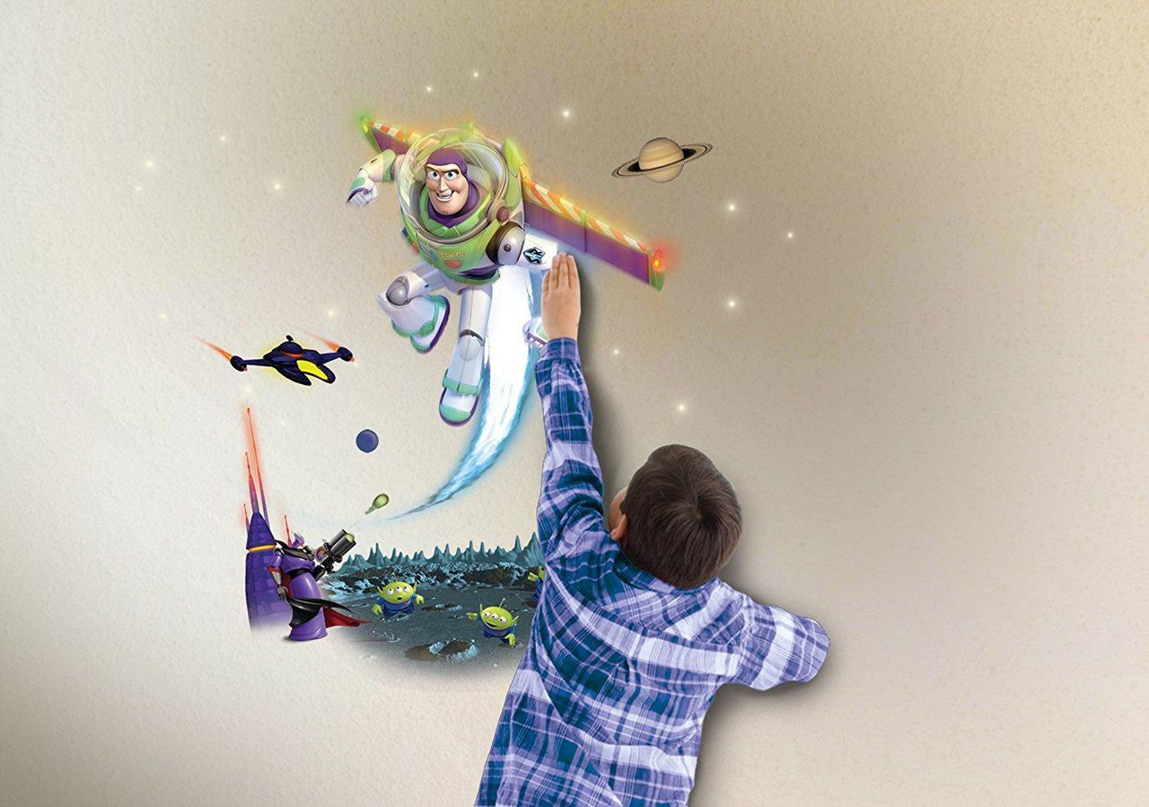 Toy Story Star Command Space Mission - Wild Walls Light N' Sound Wallscape