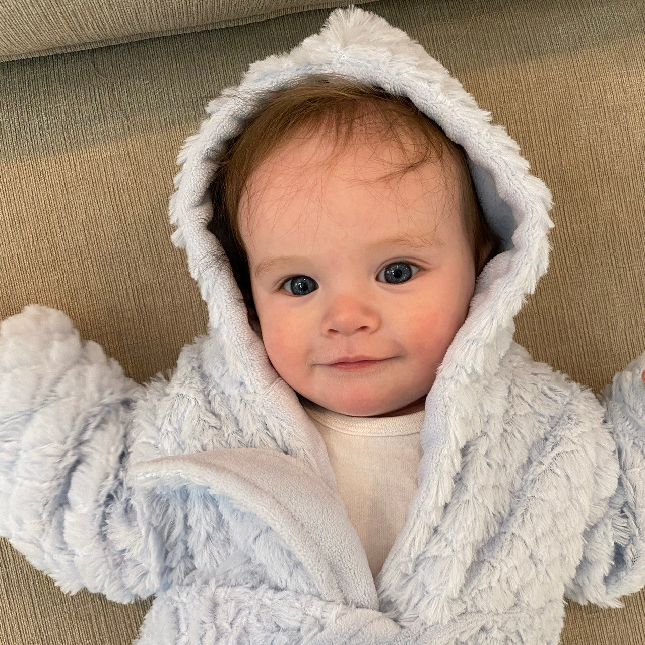 Everyday Kids Blue Baby Robe