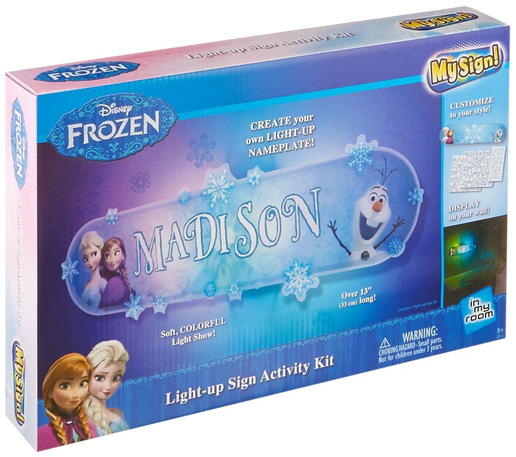Disney Frozen My Sign! Light-up Sign Activity Kit