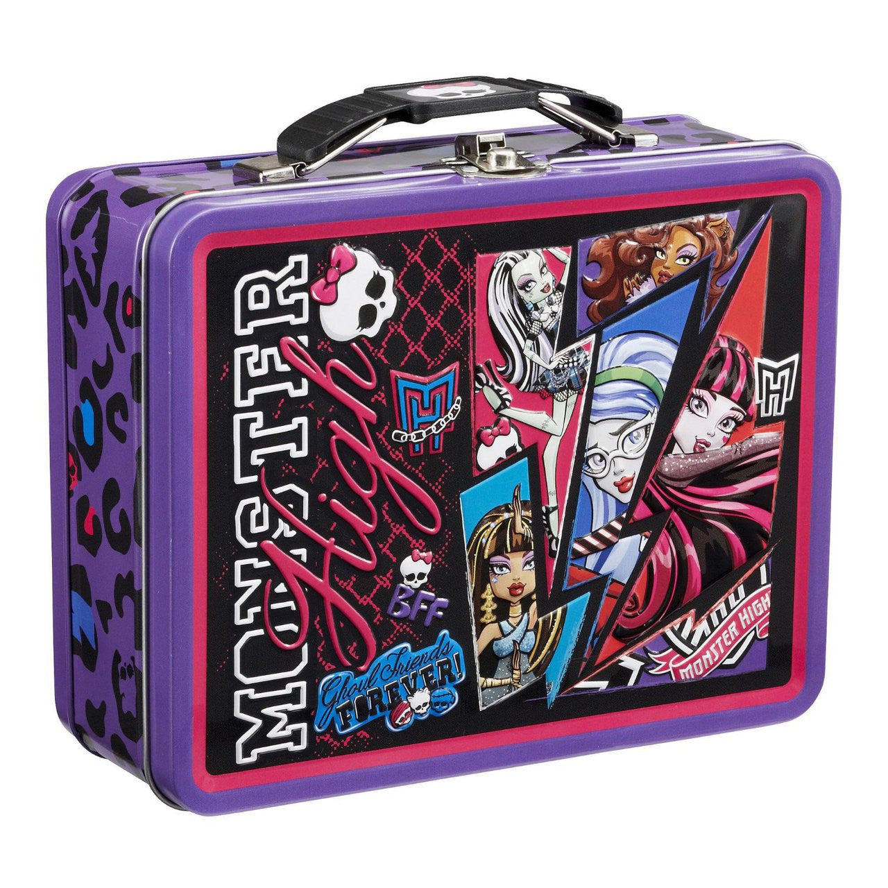 Monster High " Friend's Forever" Metal Tin Lunch Box
