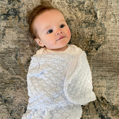 Everyday Kids Blue Baby Swaddle