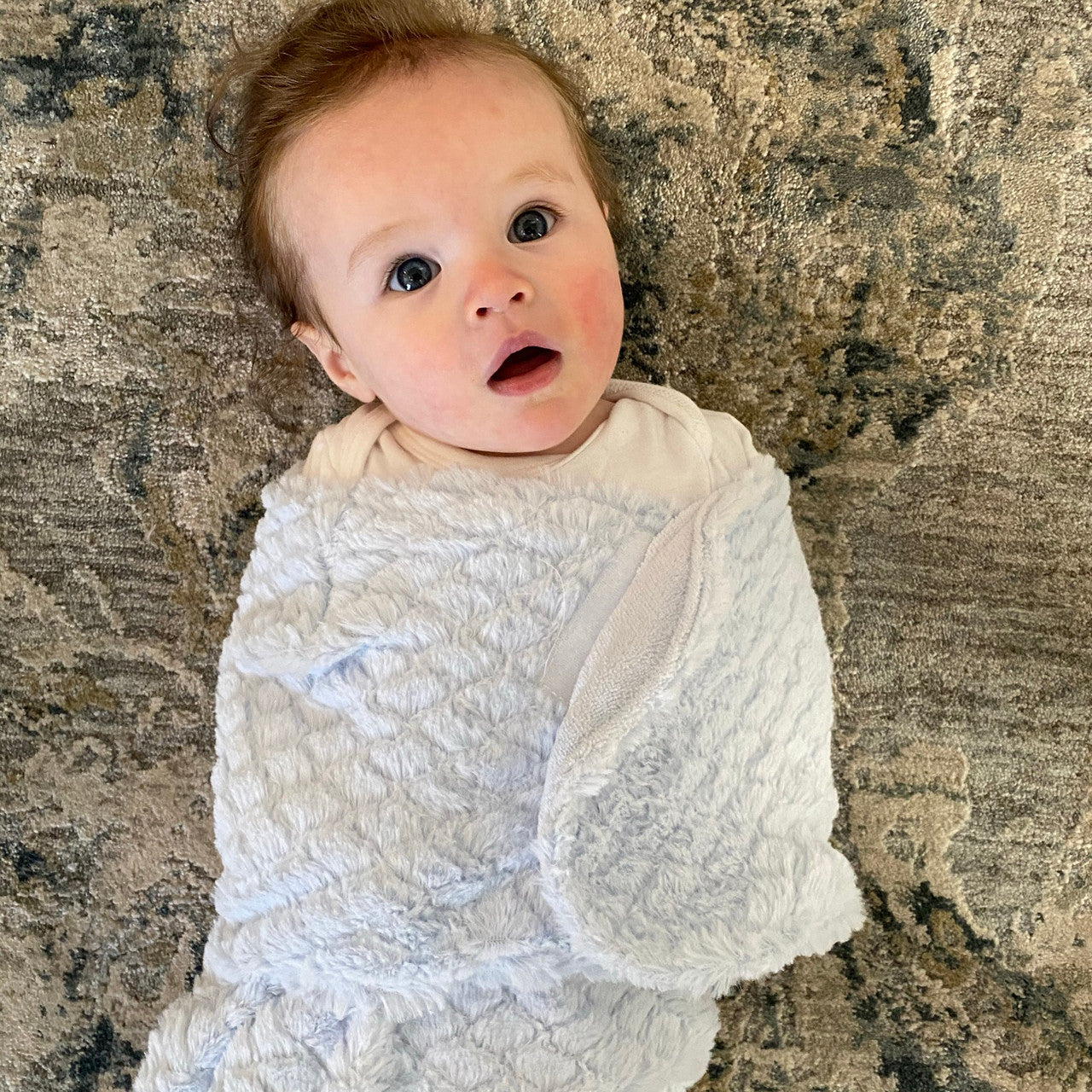 Everyday Kids Blue Baby Swaddle