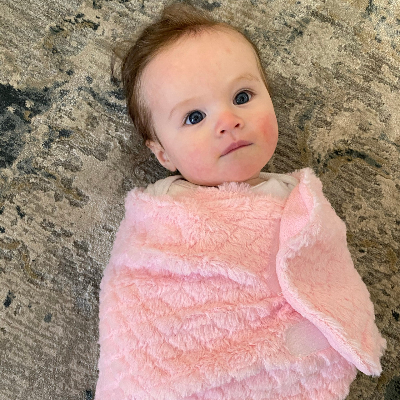 Everyday Kids Pink Baby Swaddle