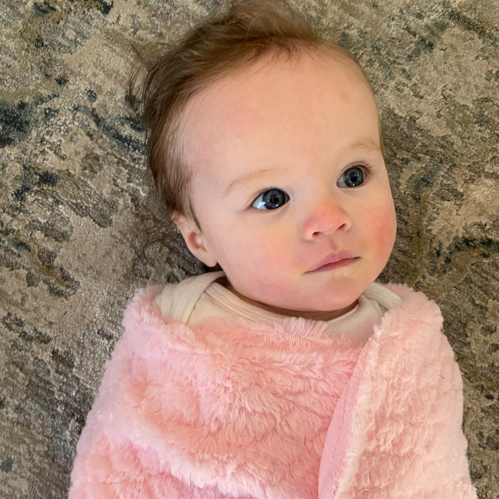 Everyday Kids Pink Baby Swaddle