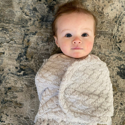 Everyday Kids Gray Baby Swaddle