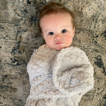 Everyday Kids Gray Baby Swaddle