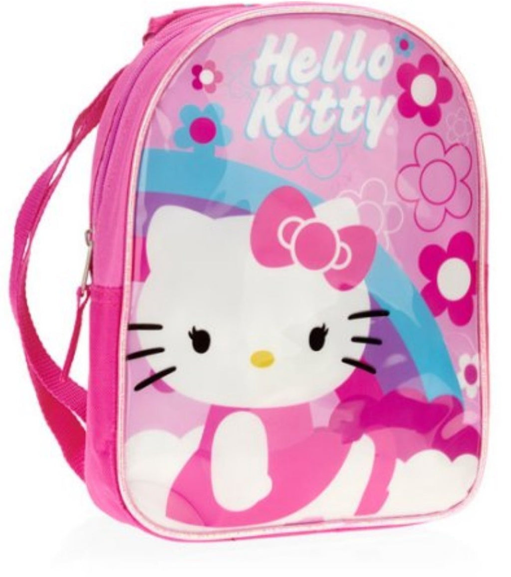 Hello Kitty Mini Backpack with Hood- Pink