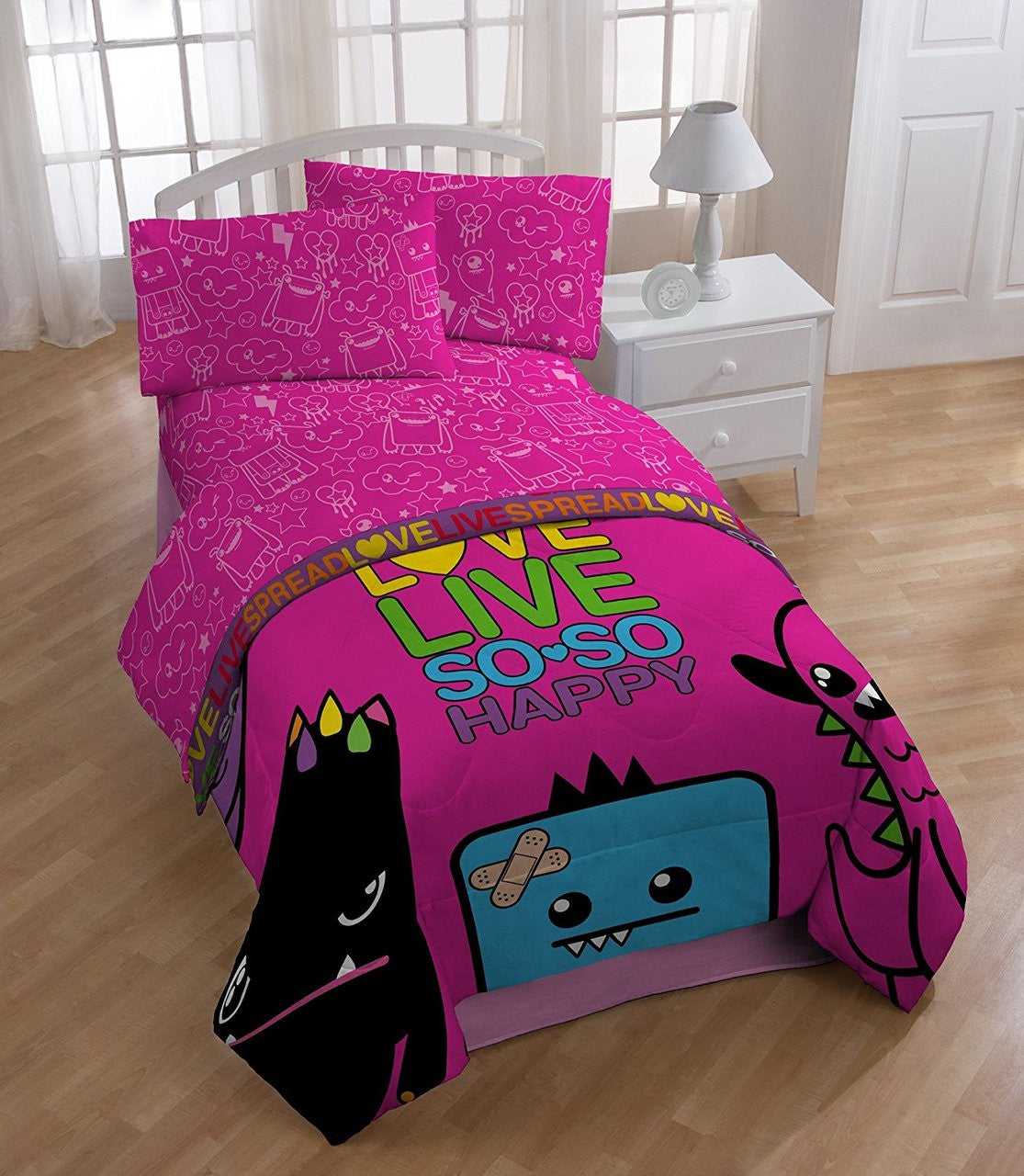 So♥So Happy Twin/Full Reversible Comforter