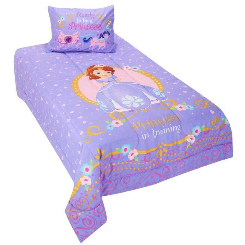 Disney Sofia the 1st 'Princess in Training' Full Size Comforter