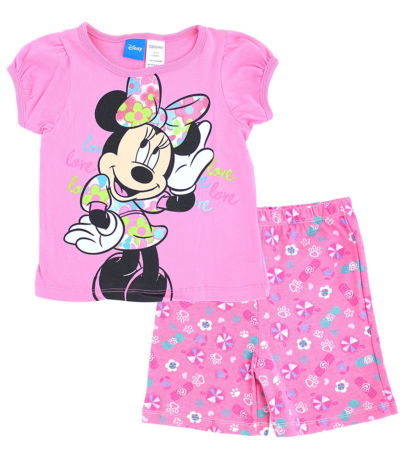 Minnie Mouse 'I Heart Minnie' 2-Piece Shorts Set