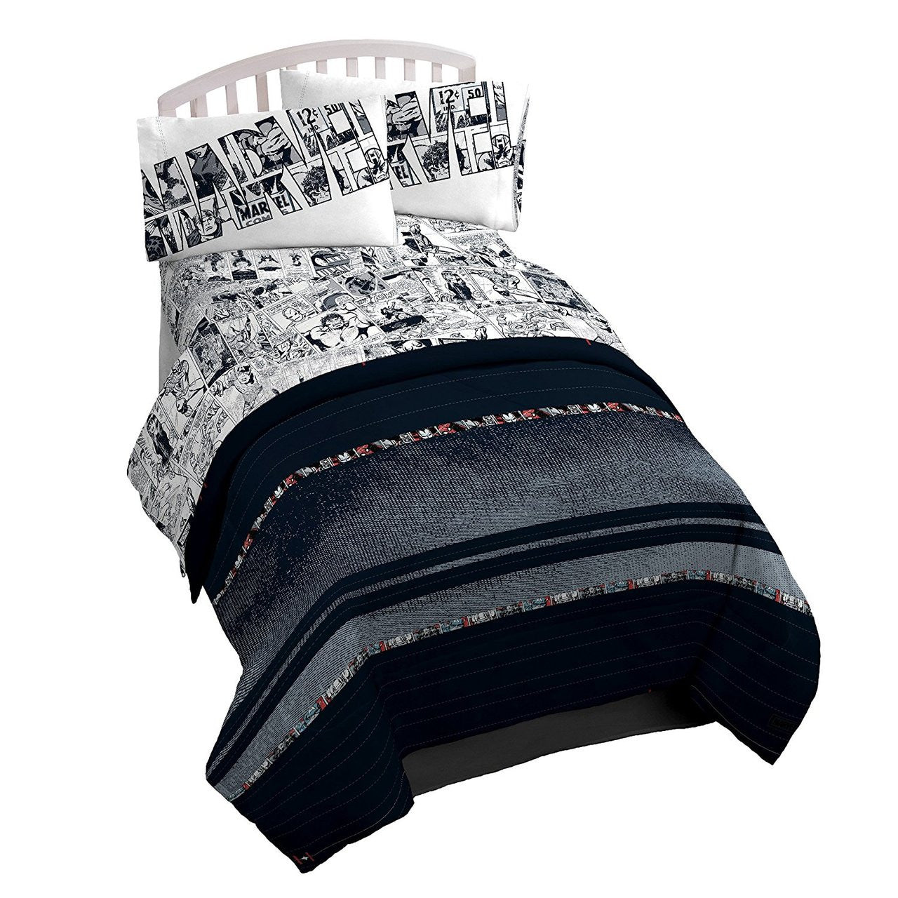Marvel Avengers 'Lifestyle Stripe' Queen/King Comforter