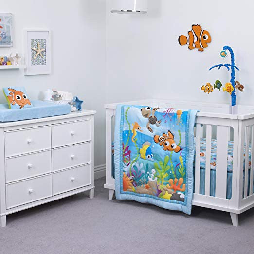 Finding Nemo 3-Piece Nursery Crib Bedding Set